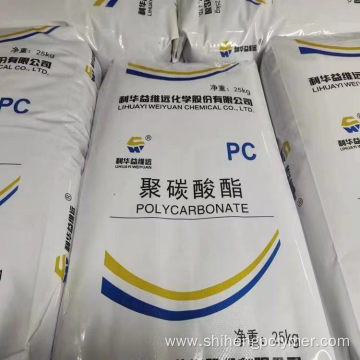 High impact pc plastic particle